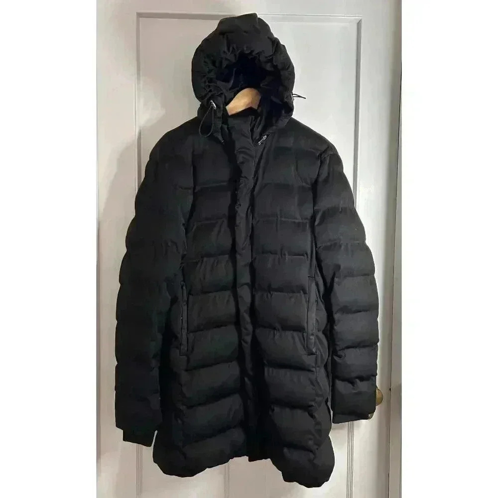 Men’s Black Puffer Coat in Brand New Condition from Zara Size M